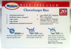 Cheeseburger Recipe (Medium)