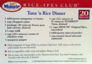 Tuna Rice Recipe (Medium)