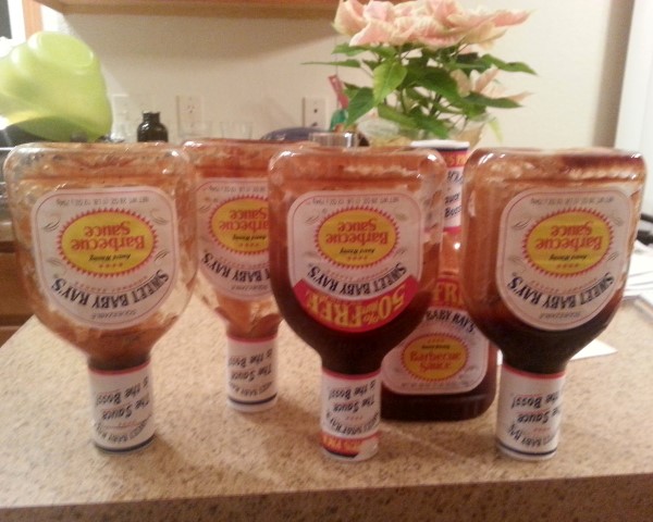 5 Bottles of BBQ Sauce!