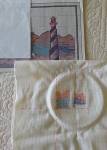 Lighthouse Embroidery (Medium)