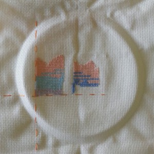 Closeup of My Stitches