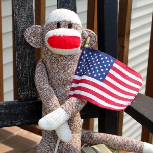 Sock Monkey Patriot