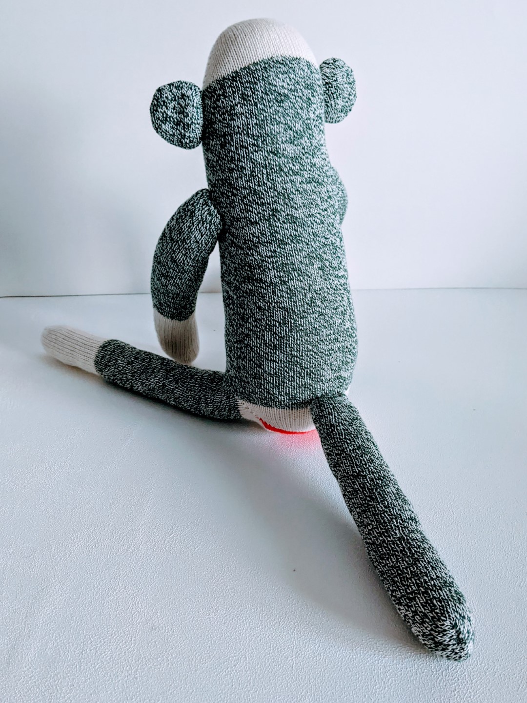 Green Sock Monkey Traditional Rockford Red Heel