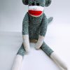 Green Sock Monkey - Traditional Rockford Red Heel - Image 8
