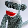 Green Sock Monkey - Traditional Rockford Red Heel - Image 4