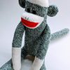 Green Sock Monkey - Traditional Rockford Red Heel - Image 2