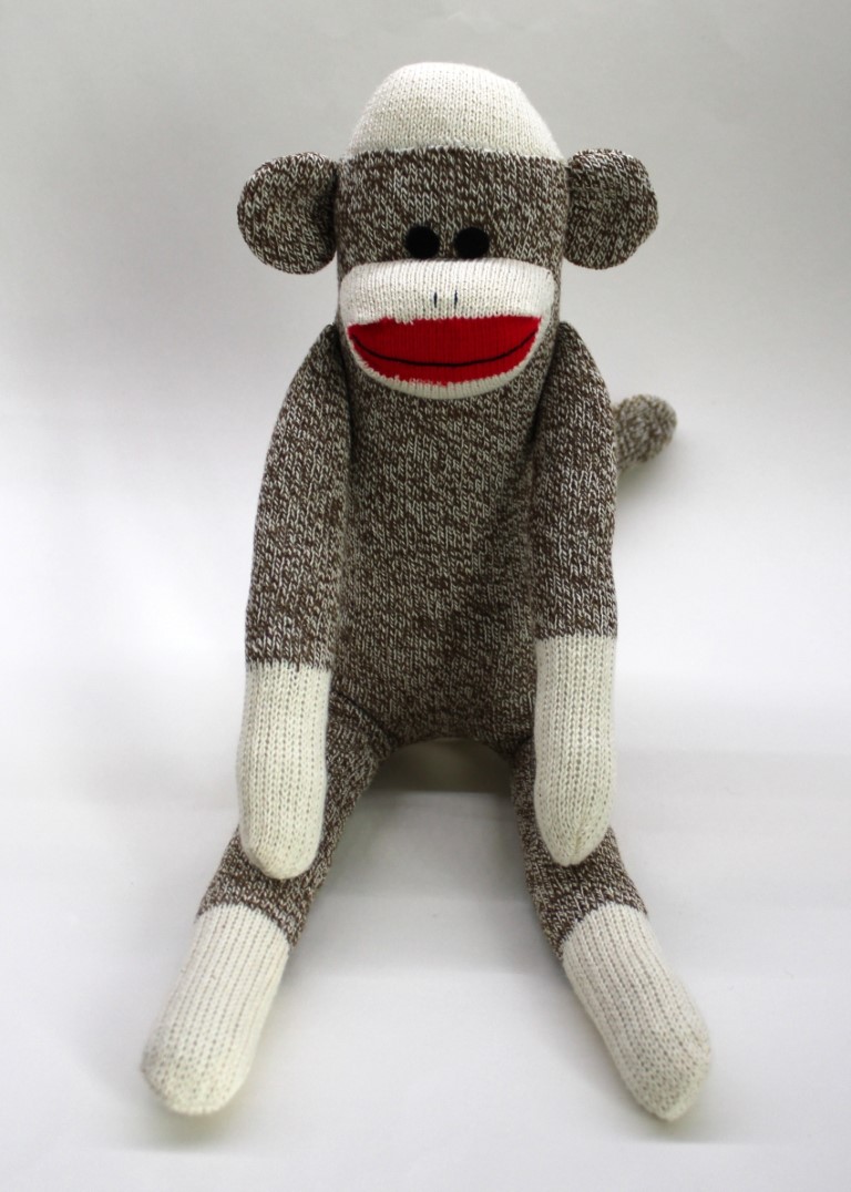 Brown Sock Monkey – Traditional Rockford Red Heel