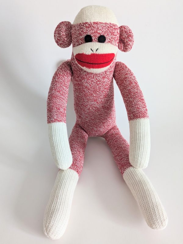 Red Sock Monkey - Traditional Rockford Red Heel