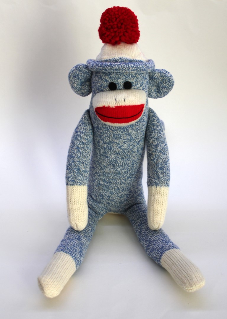 red sock monkey