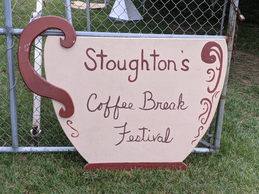 Coffee Break Fest Cup Sign