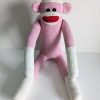 Pink Sock Monkey - Traditional Rockford Red Heel - Image 2