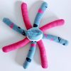 Socktopus Octopus Toy- White, Blue Pink Whales - Image 3