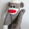 Brown Sock Monkey - Traditional Rockford Red Heel - Image 2