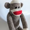 Brown Sock Monkey - Traditional Rockford Red Heel - Image 3