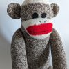 Brown Sock Monkey - Traditional Rockford Red Heel - Image 4