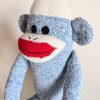 Blue Sock Monkey - Traditional Rockford Red Heel - Image 3