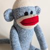 Blue Sock Monkey - Traditional Rockford Red Heel - Image 4