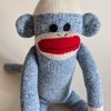 Blue Sock Monkey - Traditional Rockford Red Heel - Image 6