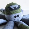 Socktopus Octopus Toy- Gray, Green and Gray Camo - Image 3