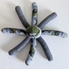 Socktopus Octopus Toy- Gray, Green and Gray Camo - Image 6