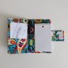 Portfolio Book 3x5in (Note-to-Self Mini) - Large Print Paisley on Blue - Image 4