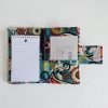 Portfolio Book 3x5in (Note-to-Self Mini) - Large Print Paisley on Blue - Image 5