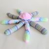 Socktopus Octopus Toy- Pastel Tie Dye and Stripes - Image 7
